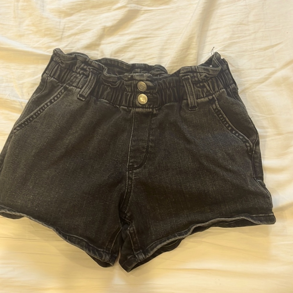 cute black jean shorts for girls